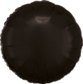 18" Foil Circle Balloon - Black / 鋁膜圓形氣球 - 黑色
