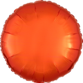 18" Foil Circle Balloon - Orange / 鋁膜圓形氣球 - 橙色