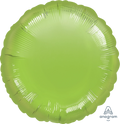 18" Foil Circle Balloon - Lime Green / 鋁膜圓形氣球 - 青檸綠