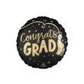 Satin Twirling Tassels Congrats Grad / 緞面流蘇畢業氣球