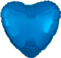18" Foil Heart Balloon - Blue / 鋁膜心形氣球 - 藍色