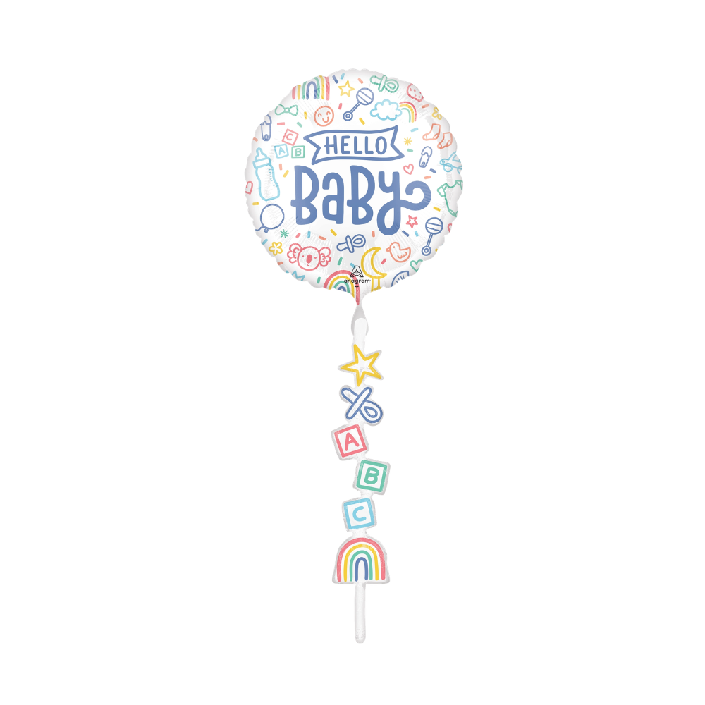 Hello Baby AirWalkers / 嬰兒歡迎氣球