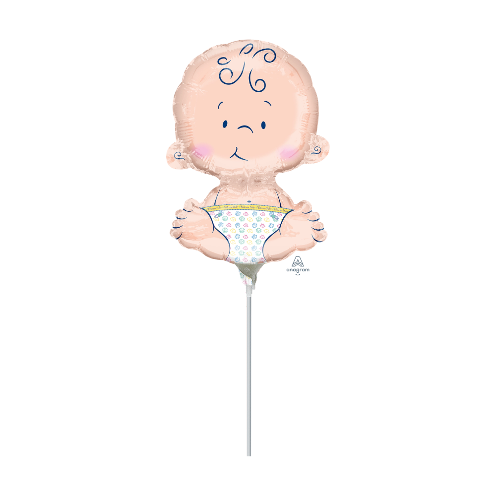 Mini Welcome Baby (Air-Filled) / 迷你歡迎嬰兒氣球 (充空氣)
