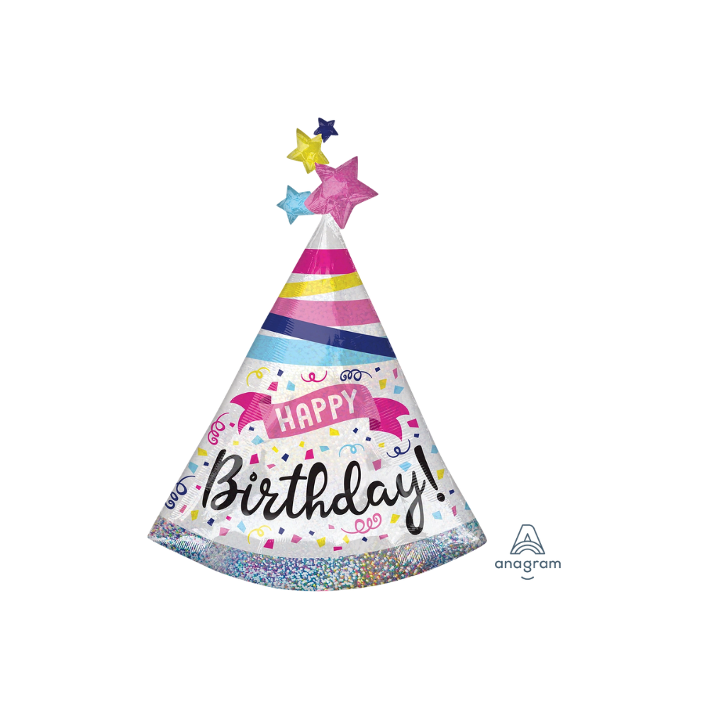 Happy Birthday Sparkle Banner / 生日橫幅氣球