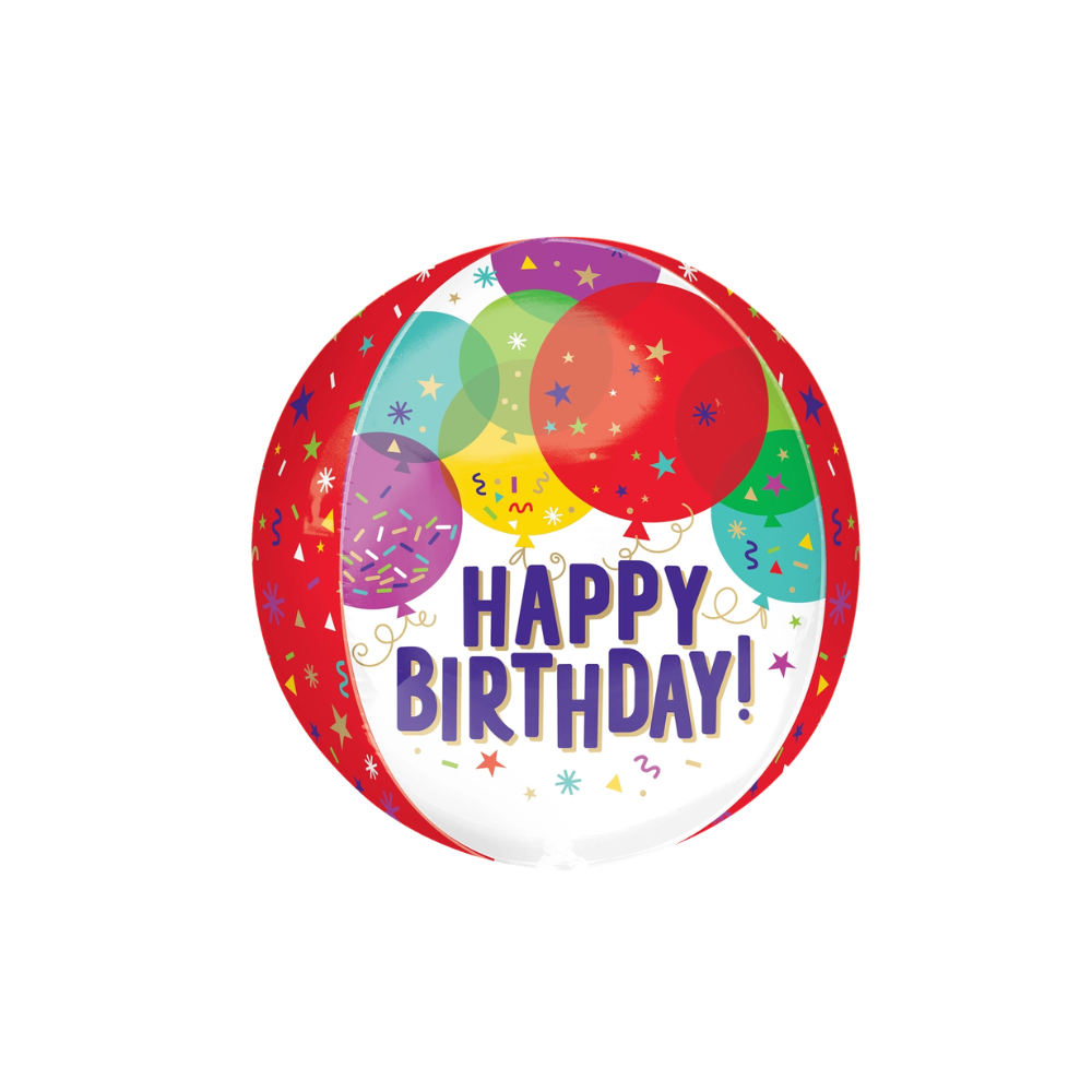 Birthday Balloons Orbz / 生日主題球體氣球