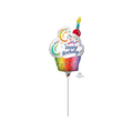 Mini Rainbow Cupcake (Air-Filled) / 迷你彩虹杯子蛋糕氣球（充空氣）