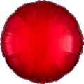 18" Foil Circle Balloon - Red / 鋁膜圓形氣球 - 紅色