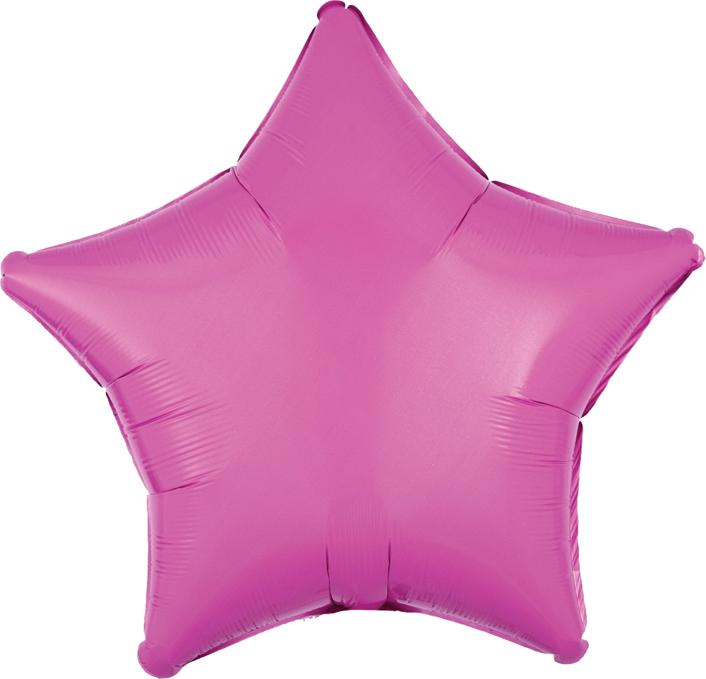 18" Foil Star Balloon - Pink / 鋁膜星形氣球 - 粉紅色