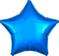 18" Foil Star Balloon - Blue / 鋁膜星形氣球 - 藍色
