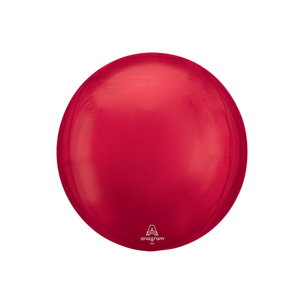 Round Orbz Balloon - Red / 球體氣球 - 紅色