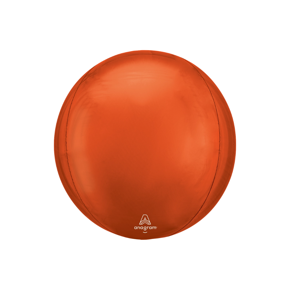 Round Orbz Balloon - Orange / 球體氣球 - 橙色