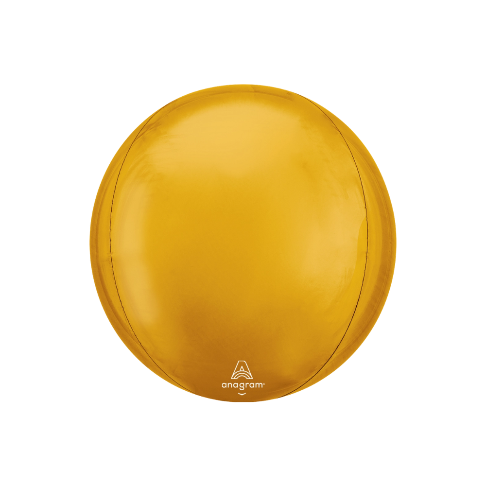 Round Orbz Balloon - Gold / 球體氣球 - 金色