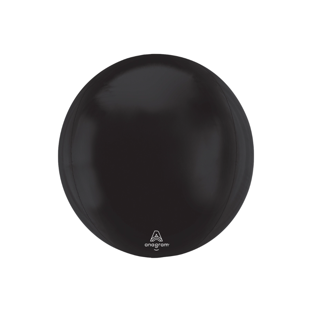 Round Orbz Balloon - Black / 球體氣球 - 黑色