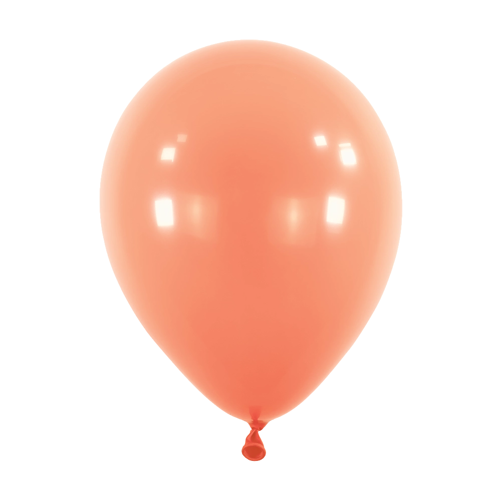 12" Latex Matte Balloon - Peach / 乳膠啞面氣球 - 蜜桃紅