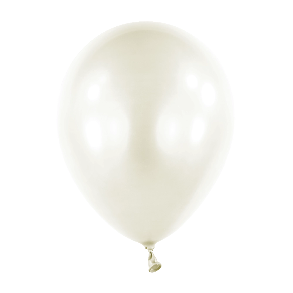 12" Latex Pearl Balloon - White / 乳膠珠光氣球 - 白色