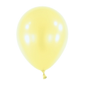 12" Latex Pearl Balloon - Light Yellow / 乳膠珠光氣球 - 淡黃色
