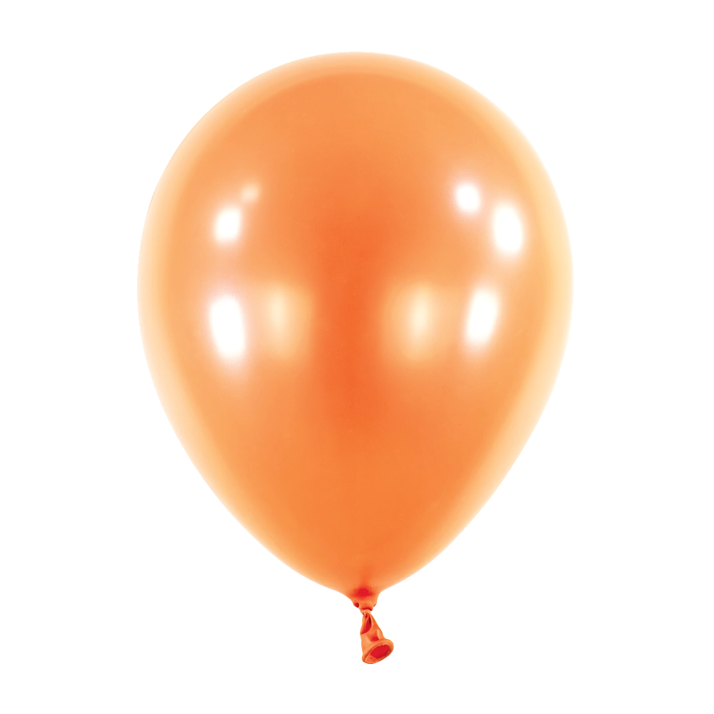 12" Latex Pearl Balloon - Orange / 乳膠珠光氣球 - 橙色