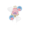 Cherries on Top Birthday Bouquet / 櫻桃生日蛋糕氣球組合