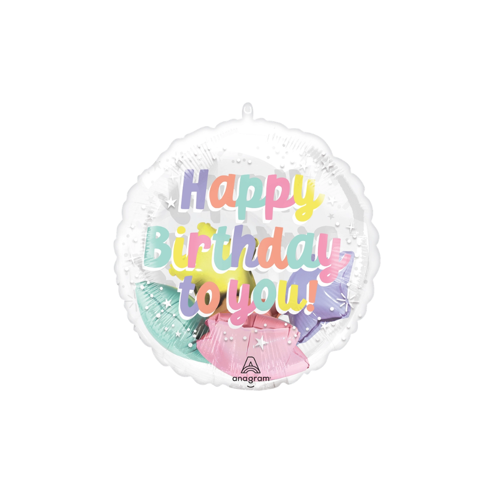 Pearlized Birthday Insiders / 珍珠光澤生日氣球