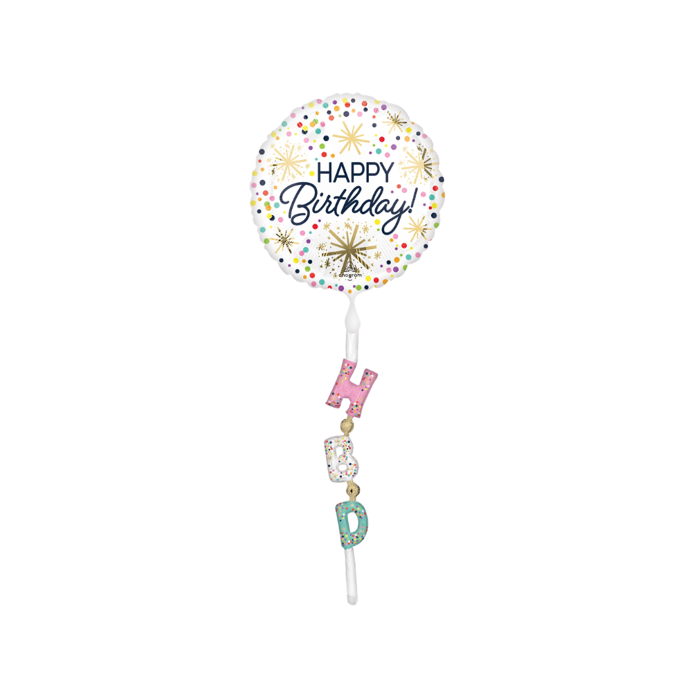 Confetti Sprinkle Birthday / 彩色紙屑生日氣球