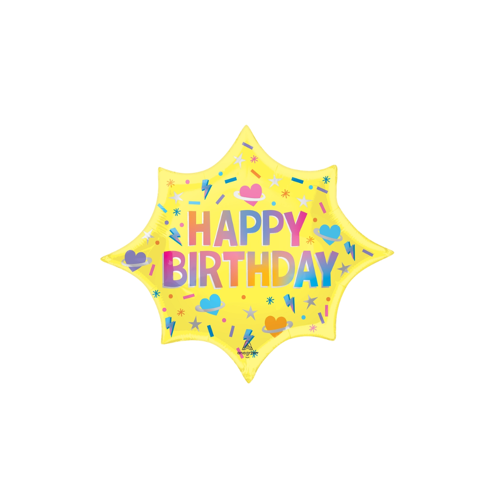Solar Flare Birthday / 太陽閃焰氣球