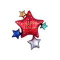 Birthday Satin Star Cluster / 生日緞面星群氣球
