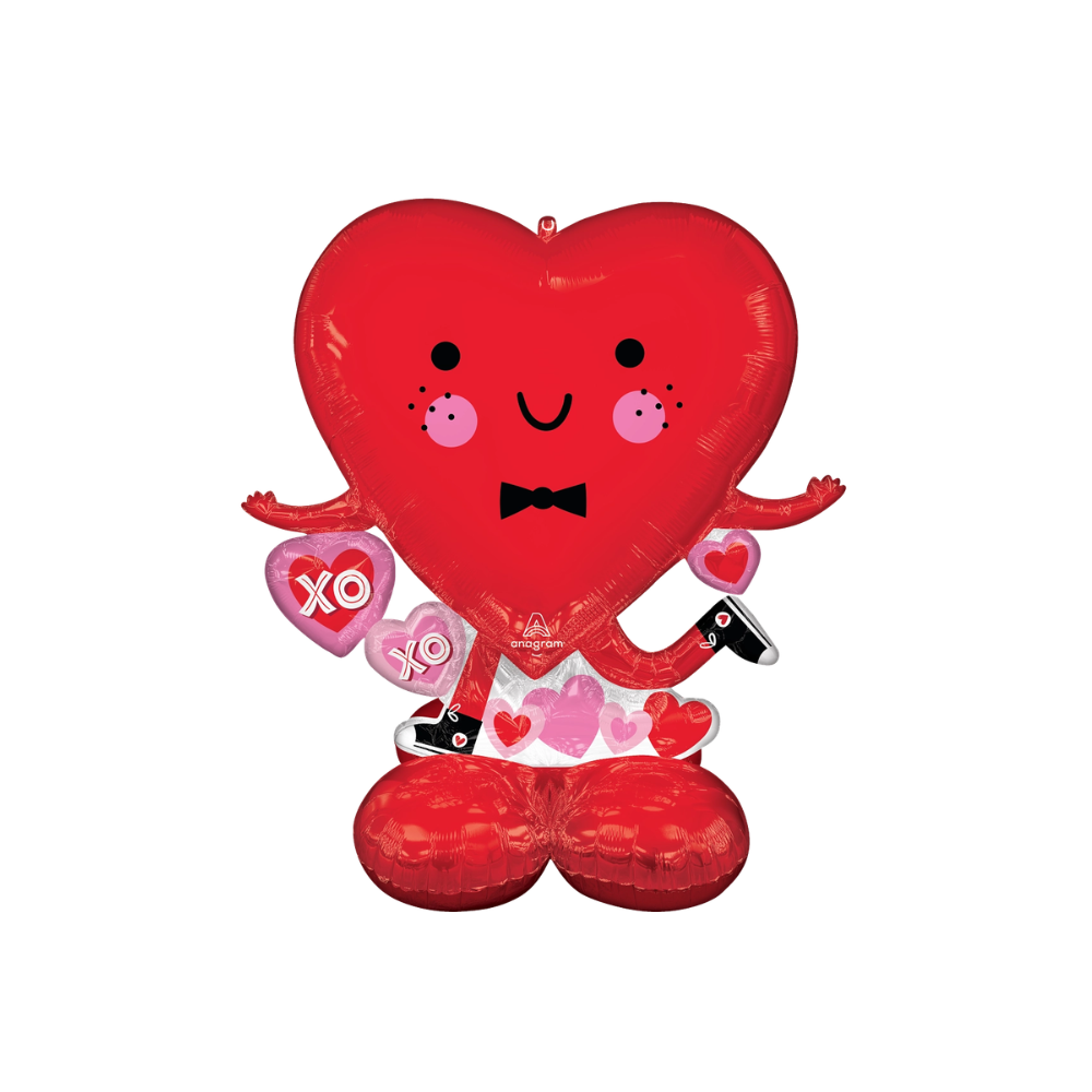 Happy Heart / 笑臉愛心氣球