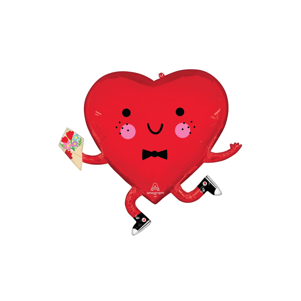 Happy Heart Guy / 笑臉愛心氣球