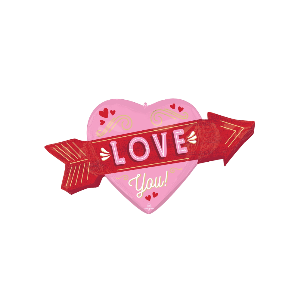 Retro Love Arrow / 復古愛神之箭氣球