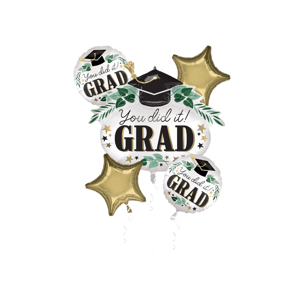 You Did It Ivy Grad Bouquet / 綠葉畢業祝賀氣球組合